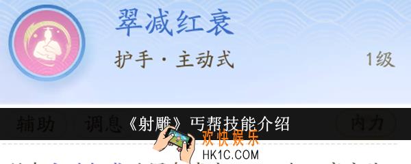 射雕丐帮技能怎么样