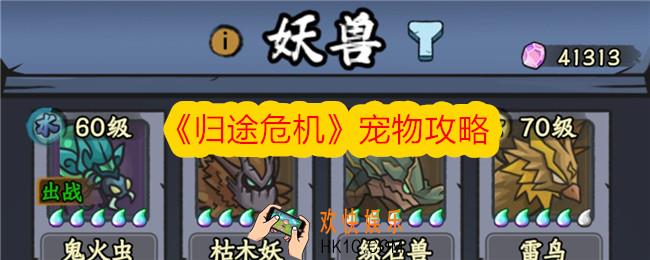 归途危机宠物攻略