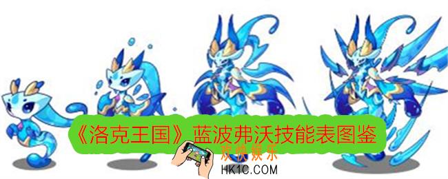 洛克王国蓝波弗沃技能表图鉴