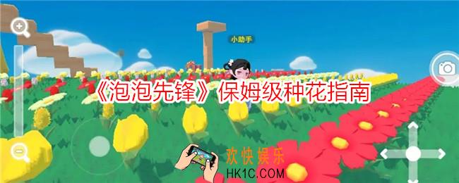 泡泡先锋怎么种花