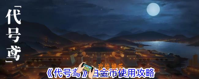 代号鸢白金币怎么用划算