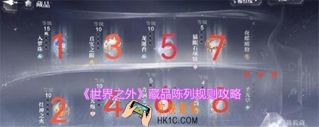 世界之外藏品陈列规则攻略