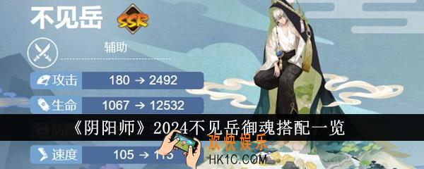 阴阳师2024不见岳御魂怎么搭配