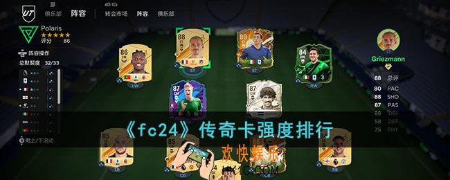 fc24传奇卡强度排行