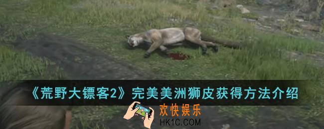 荒野大镖客2完美美洲狮皮怎么获得