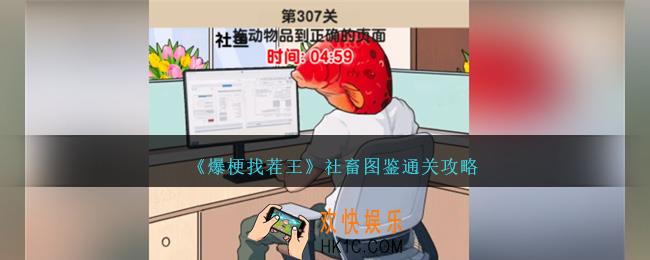 爆梗找茬王社畜图鉴怎么过