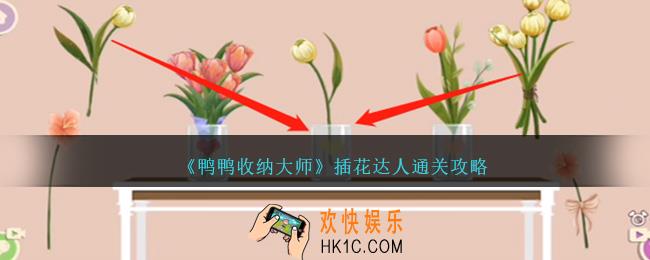 鸭鸭收纳大师插花达人怎么过