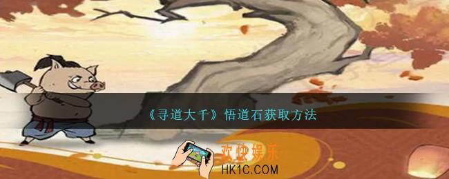 寻道大千悟道石怎么获得