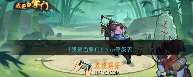 我要当掌门vip等级表