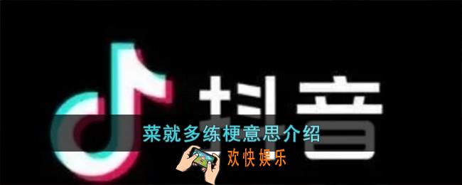 菜就多练梗是什么意思