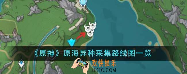 原神原海异种采集路线图是什么