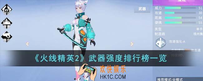 火线精英2武器哪个最强