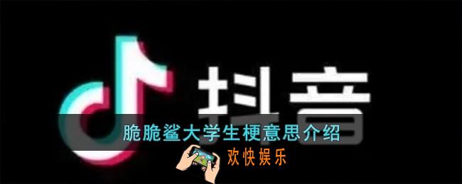 脆脆鲨大学生梗是什么意思