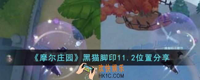 摩尔庄园黑猫脚印11.2位置在哪儿