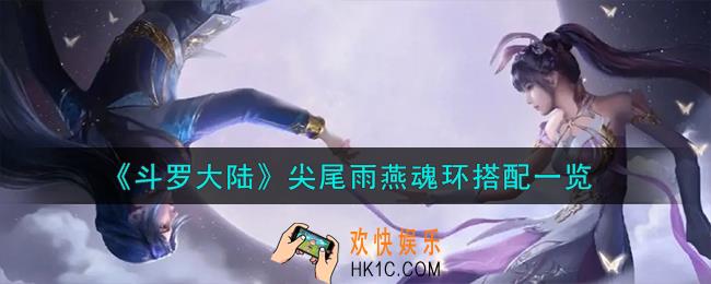 斗罗大陆尖尾雨燕用什么魂环