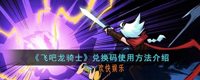飞吧龙骑士兑换码怎么使用
