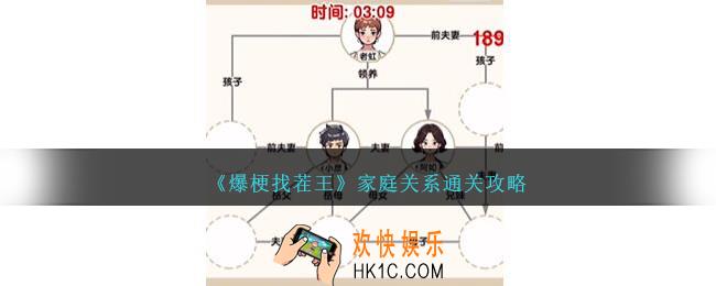 爆梗找茬王家庭关系怎么过