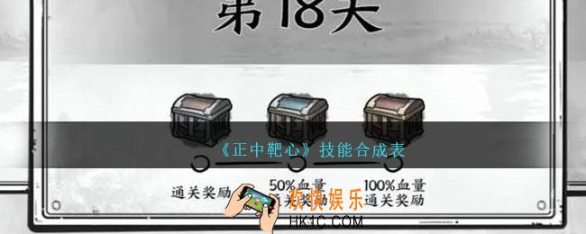 正中靶心技能合成表