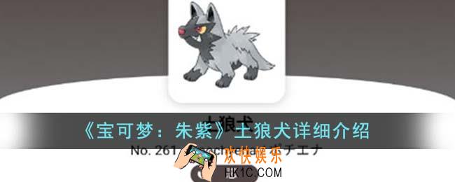 宝可梦朱紫土狼犬怎么样