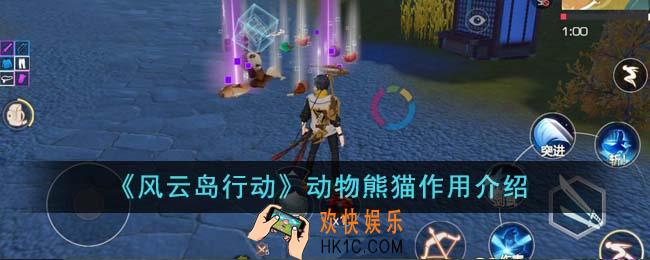 风云岛行动动物熊猫有什么用