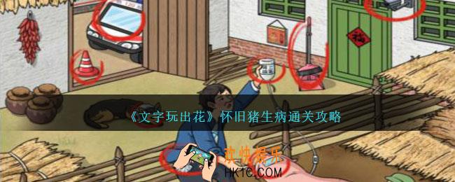 文字玩出花怀旧猪生病怎么过