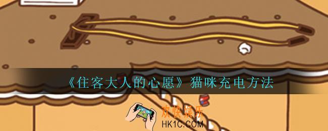 住客大人的心愿怎么给猫咪充电
