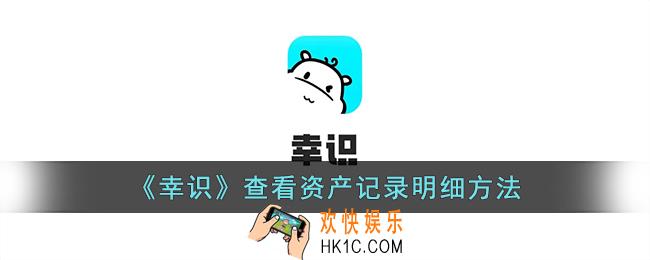 幸识怎么看资产明细