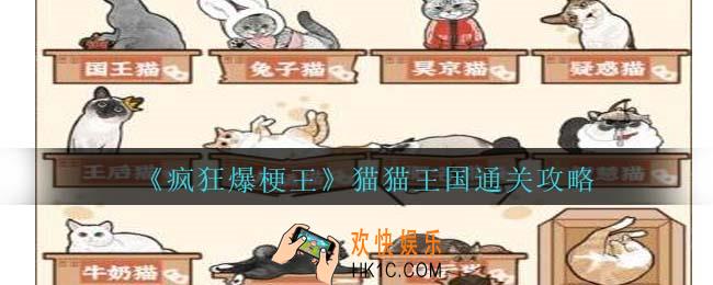 疯狂爆梗王猫猫王国怎么过