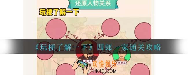 玩梗了解一下四郎一家攻略抖音