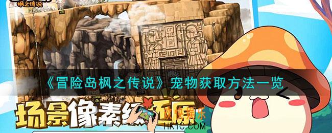 冒险岛枫之传说宠物怎么获取