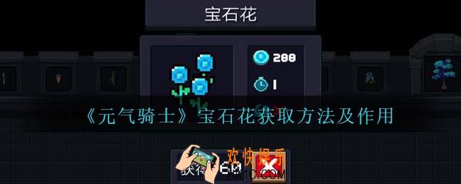 元气骑士宝石花怎么获得
