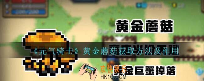 元气骑士黄金蘑菇怎么获得