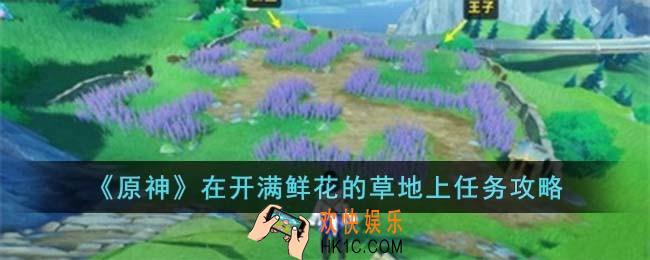 原神在开满鲜花的草地上怎么完成