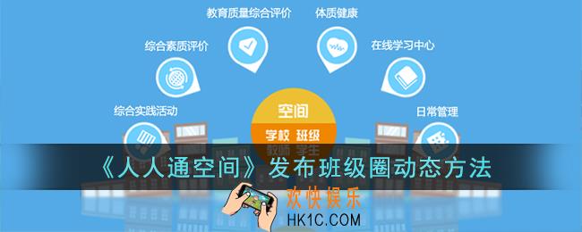 人人通空间怎么发动态