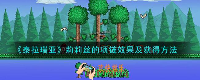 泰拉瑞亚莉莉丝的项链有什么用