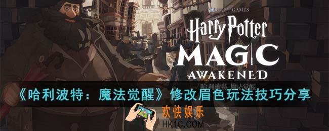 哈利波特魔法觉醒怎么修改眉色