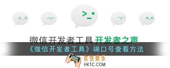 微信开发者工具怎么看端口号