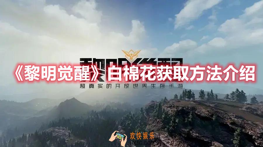 黎明觉醒白棉花怎么获取