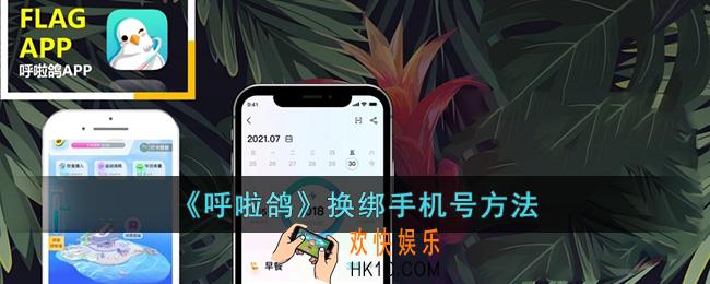 呼啦鸽怎么换绑手机号