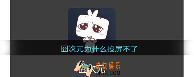 囧次元为什么投屏不了