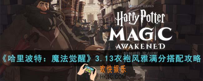 哈里波特魔法觉醒3.13衣袍风雅怎么搭配