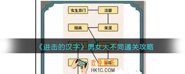 进击的汉字男女大不同攻略