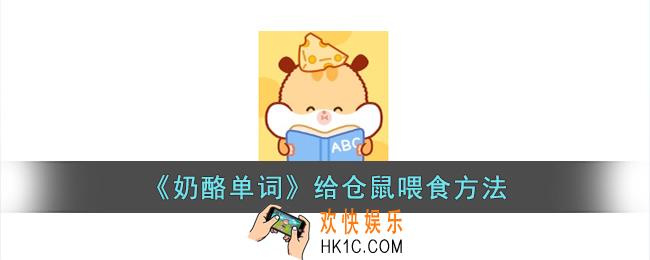 奶酪单词怎么给仓鼠喂食