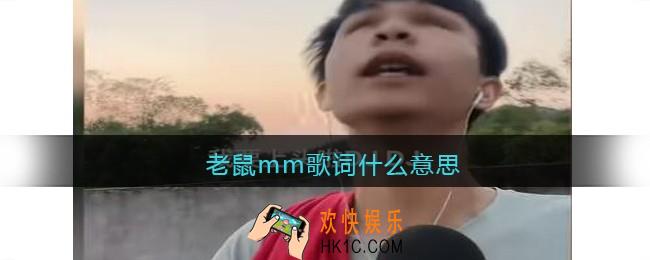 老鼠mm歌词什么意思