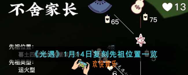 光遇1月14日复刻先祖在哪