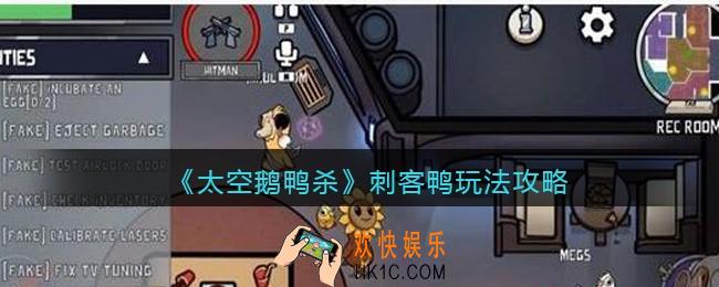 太空鹅鸭杀刺客鸭怎么玩