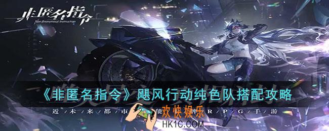 非匿名指令飓风行动纯色队怎么搭配