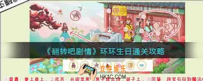 翻转吧剧情环环生日怎么过关