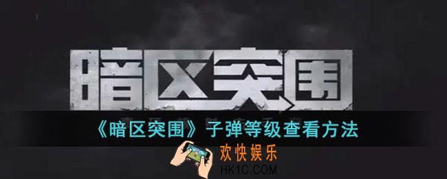 暗区突围子弹等级怎么看