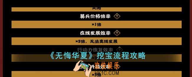无悔华夏挖宝流程是什么